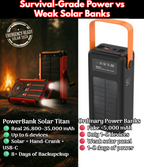 🔋 PowerBank Solar Titan