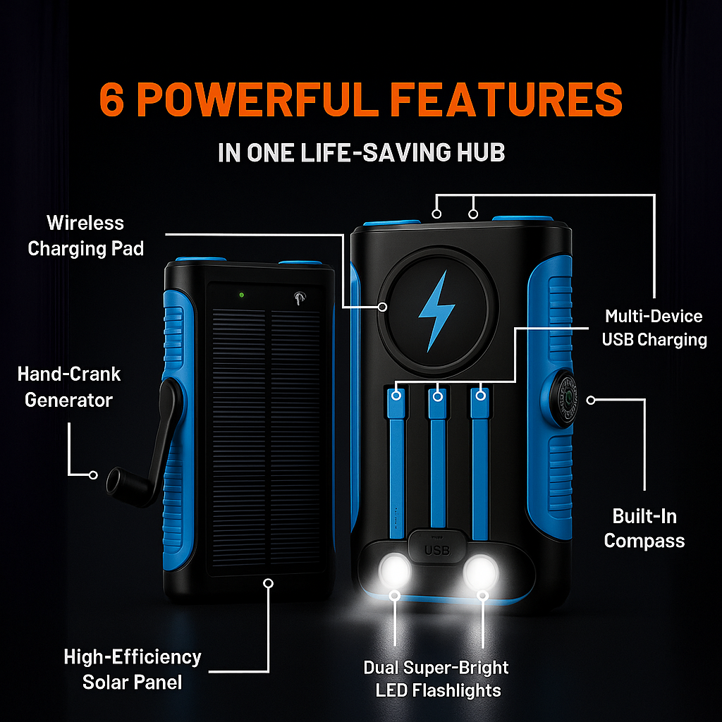 🔋 PowerBank Solar Titan