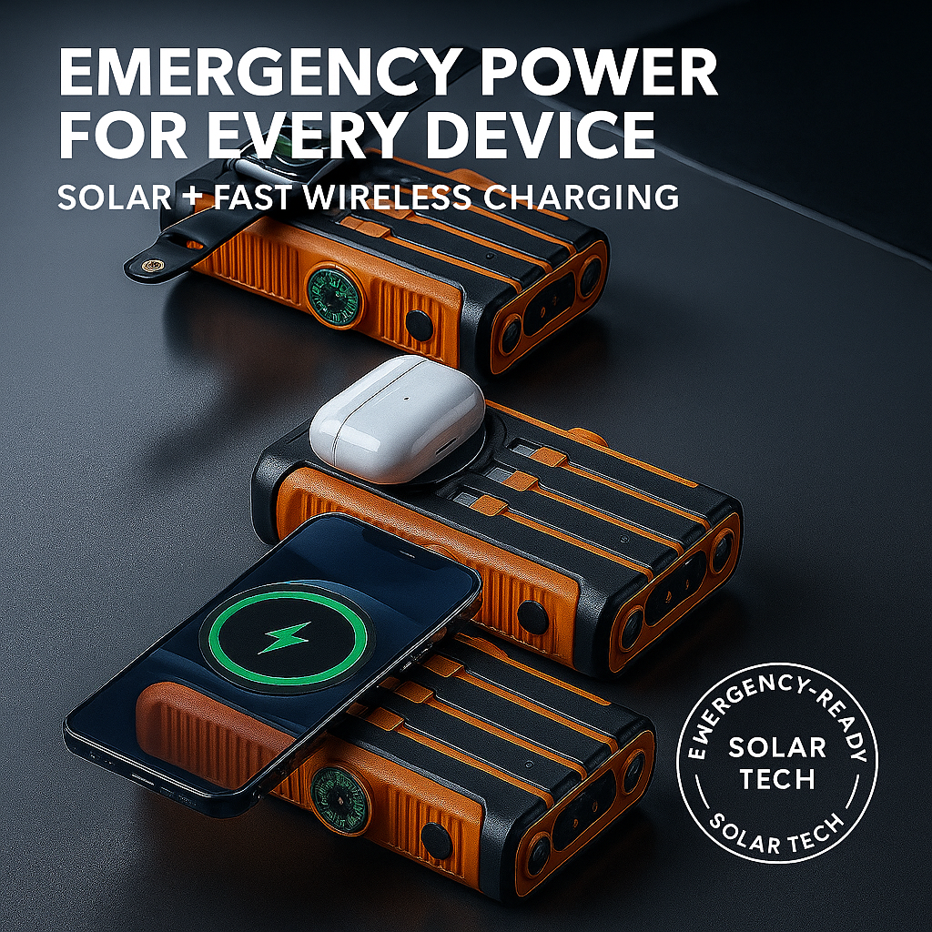 🔋 PowerBank Solar Titan